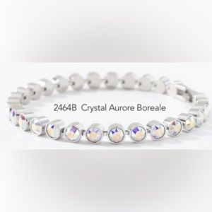Touchstone Crystal mini ice bracelet aurore boreale BNIB so pretty